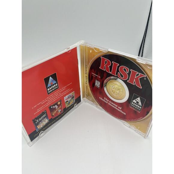 Risk CD-ROM Game! HASBRO INTERACTIVE! Just Like The Board Game RARE WIN95 - Picture 3 of 7